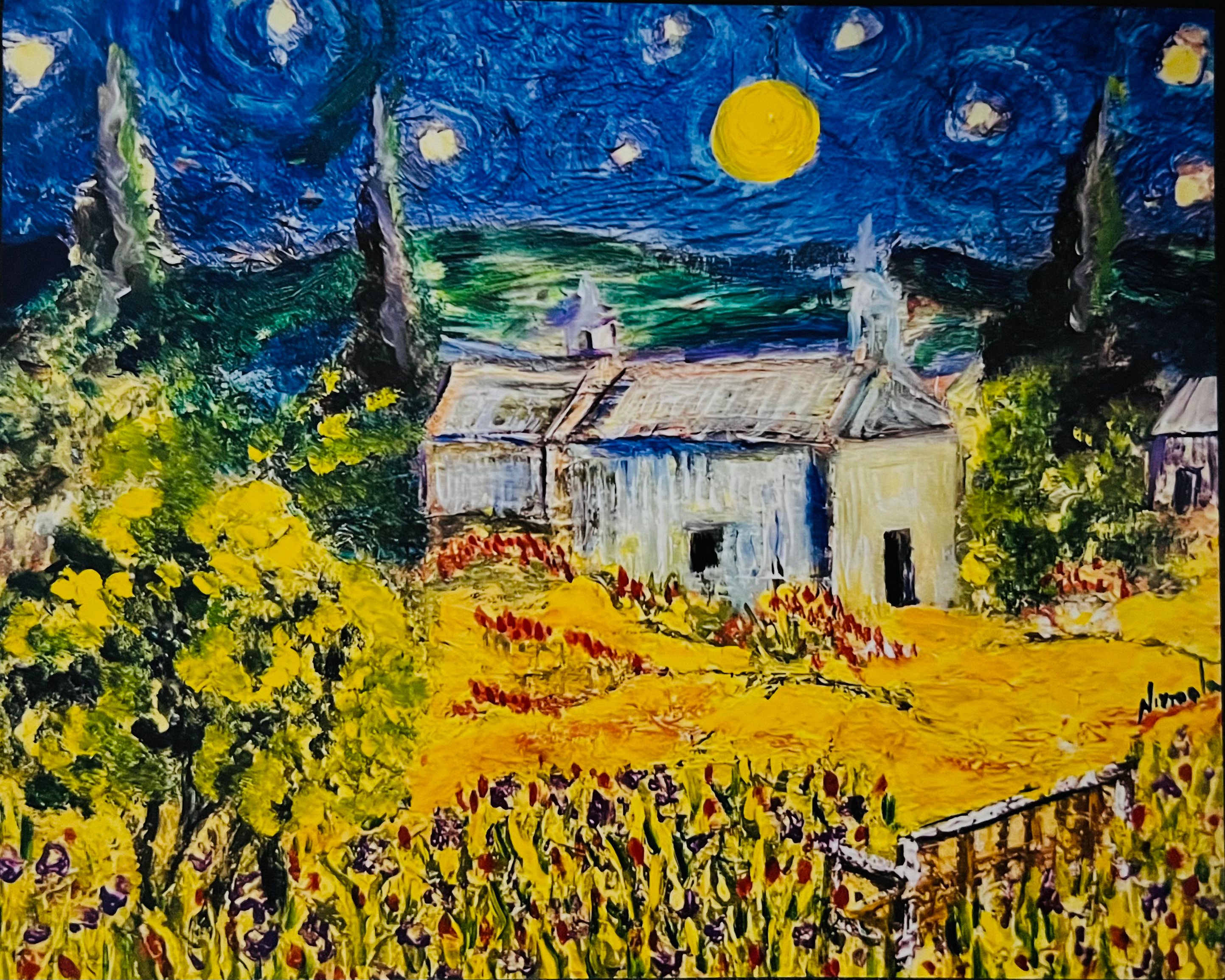 My Vango Town 8/10 print