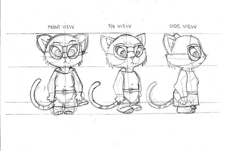 Zootopia Project Character Model Sheet