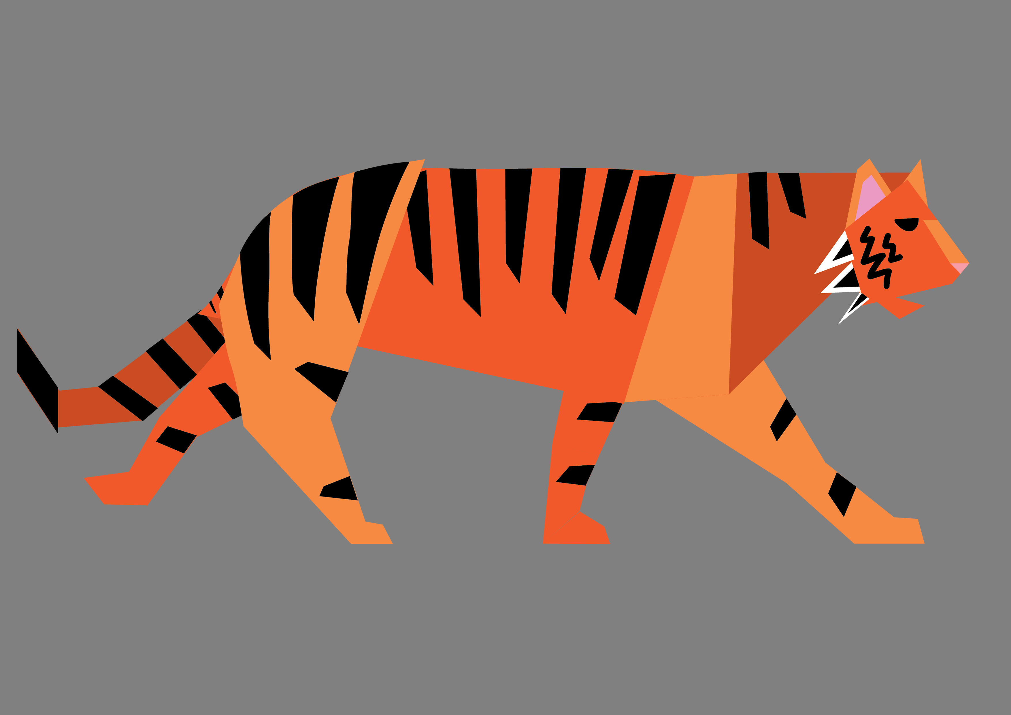 Tiger-Walk-Cycle