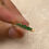 Thumbnail: Dainty Emerald Ring | 925 Sterling Silver | Gold Plated | Handmade in Thailand