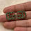 Thumbnail: Emerald CG-Inspired Earrings | 925 Sterling Silver | Rose Gold Plated