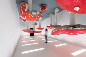 OMA's Fondazione Prada Torre opens with quirky interiors and renowned contemporary art.jpe