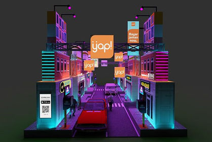 BNI Yap! JJF18 Art Installation Exhibition Booth.jpeg