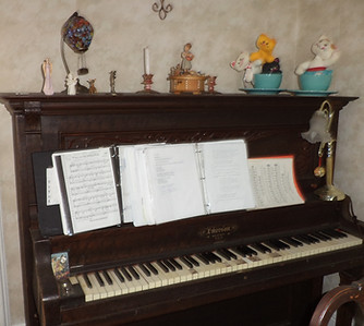 old piano maine Miles thrift