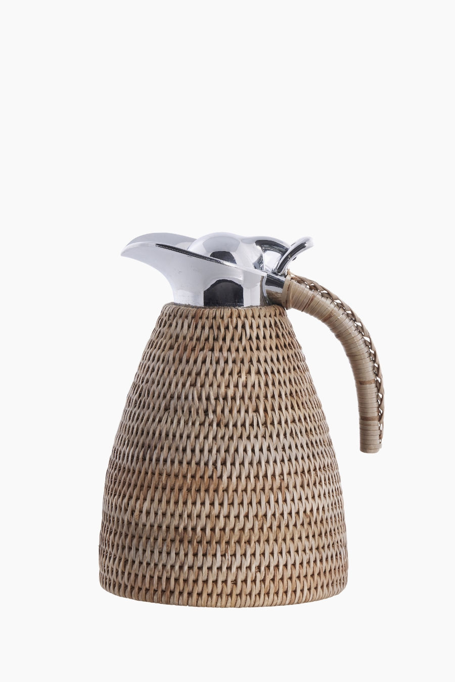 Isolierkanne NORAH im Rattangeflecht von Lene Bjerre