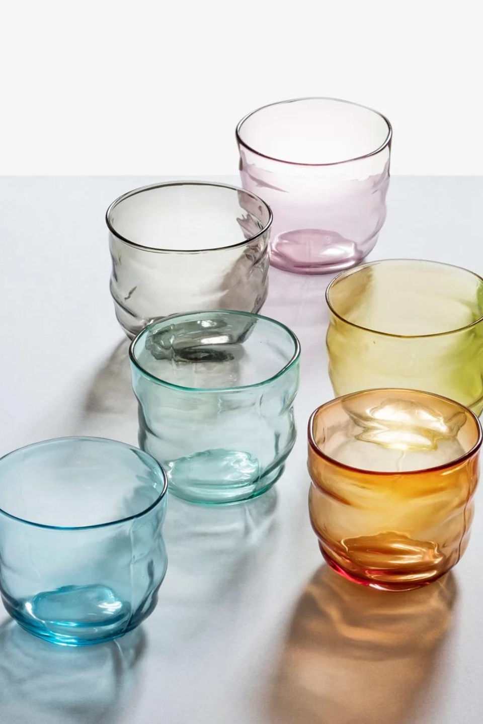 Grüner Tumbler POSEIDON von Ichendorf Milano, H 7.5 cm, made in Italy