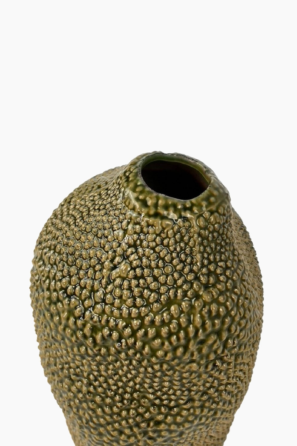 Thumbnail: Deko-Vase mit Korallen-Textur, 30x19 cm