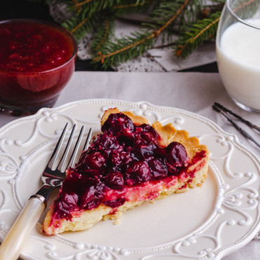 Cranberry, Kuchen, Weihnachten