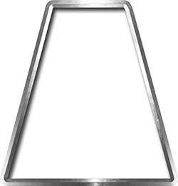 Thumbnail: Fire Fighter, EMS, Rescue Helmet Tetrahedron Decals - Standard Coll