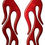 Thumbnail: Custom Vertical Flame Decals