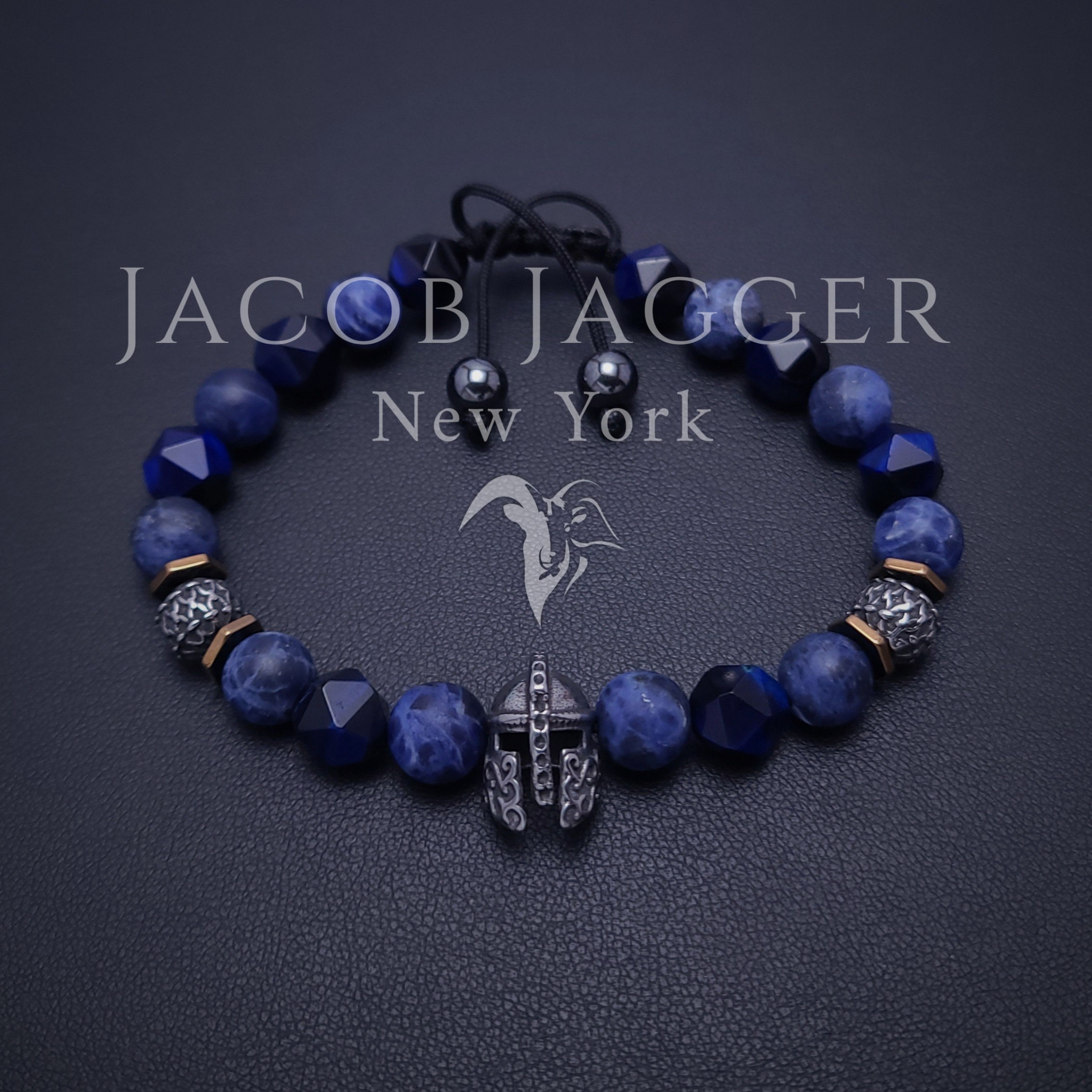 Sodalite & Tiger's Eye Warrior Bracelet