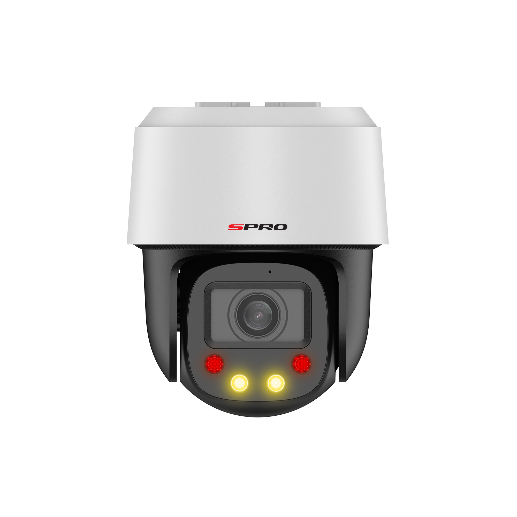 SPRO CCTV - A Camera with Microphone, Speaker & Siren Built-in - Active Deterrence LITE