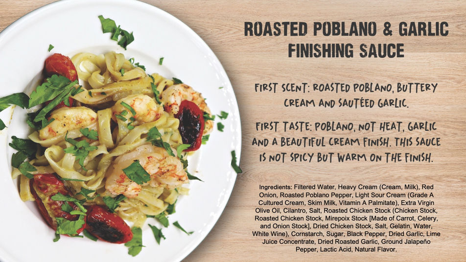 Roasted Poblano & Garlic Sauce