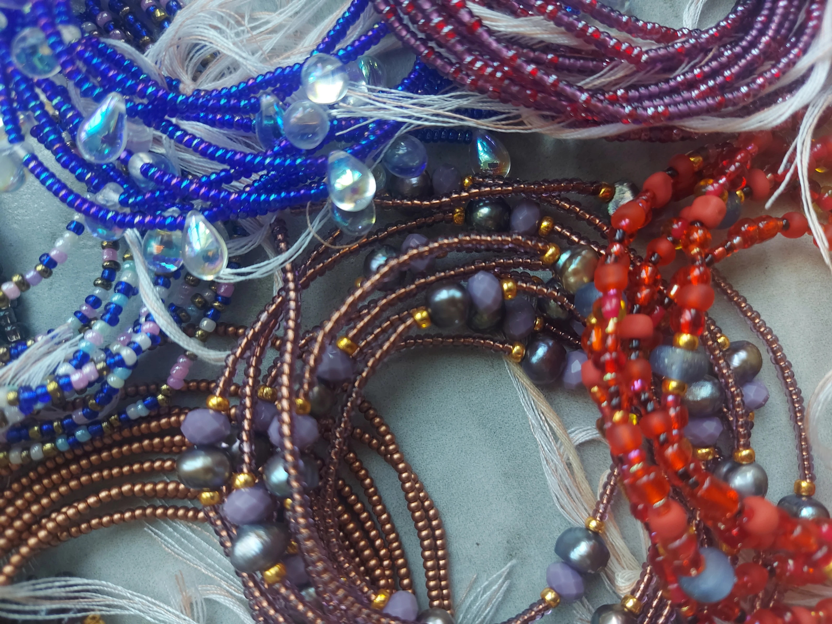3 Waistbeads for $30