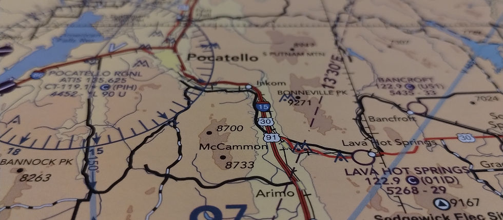 Pocatello Map