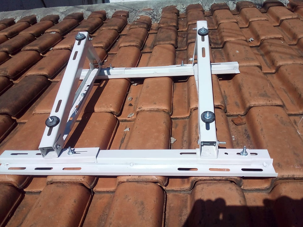 Miniatura: Suporte Ar Condicionado de Telhado até 30 BTUs