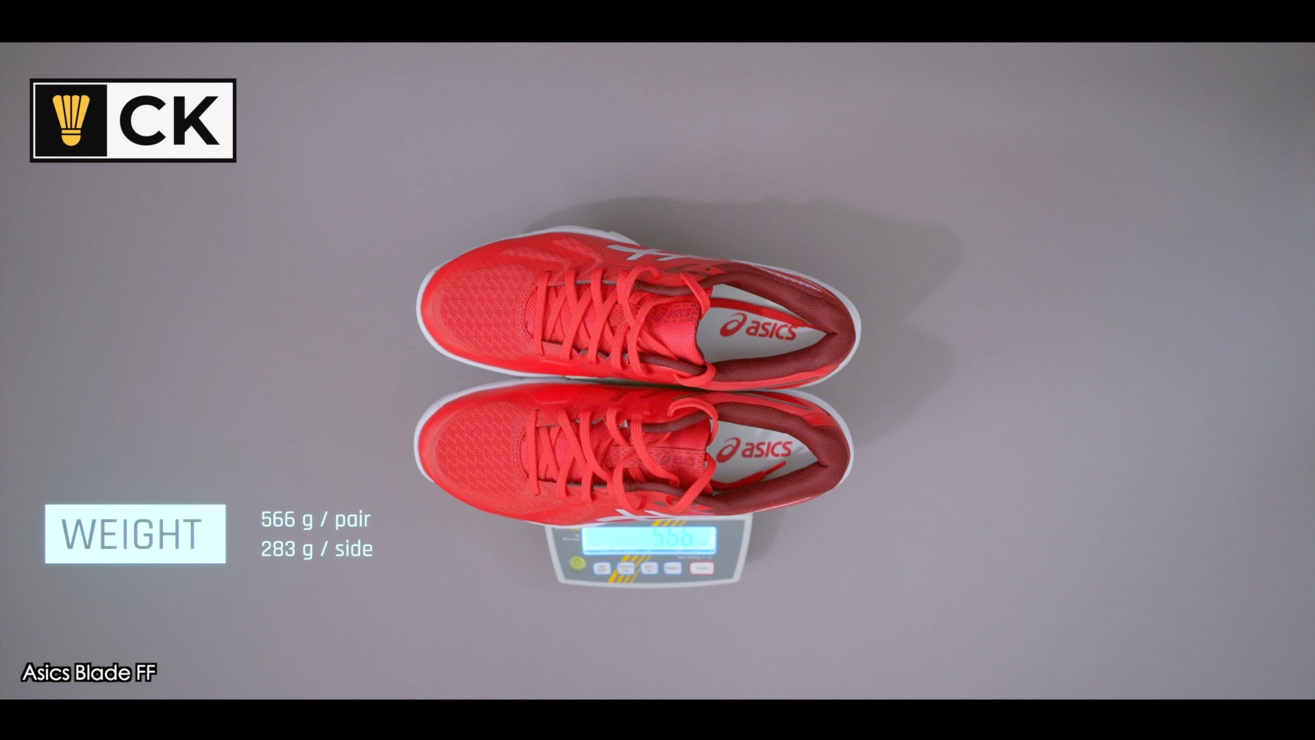 ASICS Blade FF weight