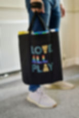 Thumbnail: Rainbow Love All Play Tote Bag