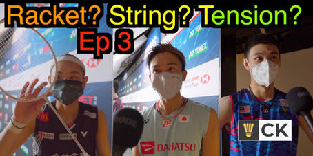 Men's and Women's Singles Pro Badminton Players Badminton Racket, Strings & Tensions