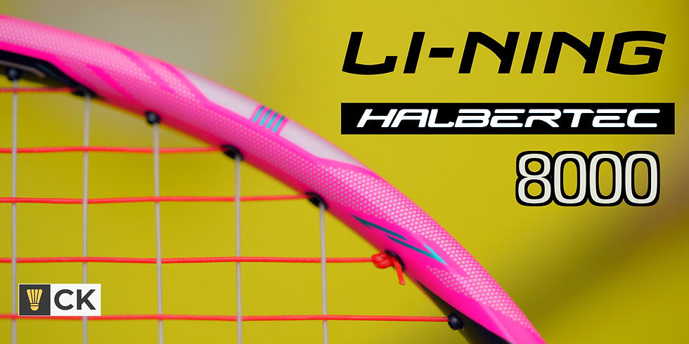 Li Ning Halbertec 8000 badminton racket