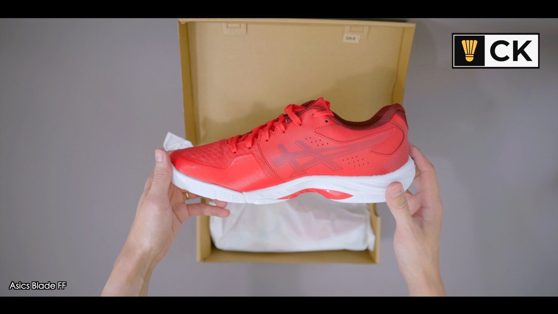 ASICS Blade FF design