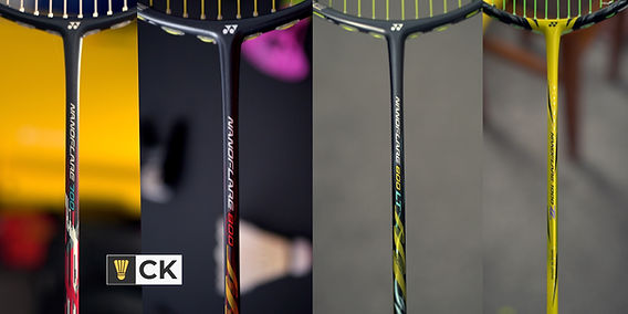 Yonex Nanoflare 1000Z vs 800 vs 700 vs 800LT Head light