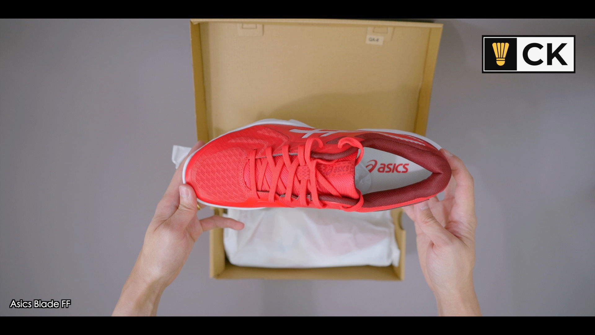 ASICS Blade FF top side