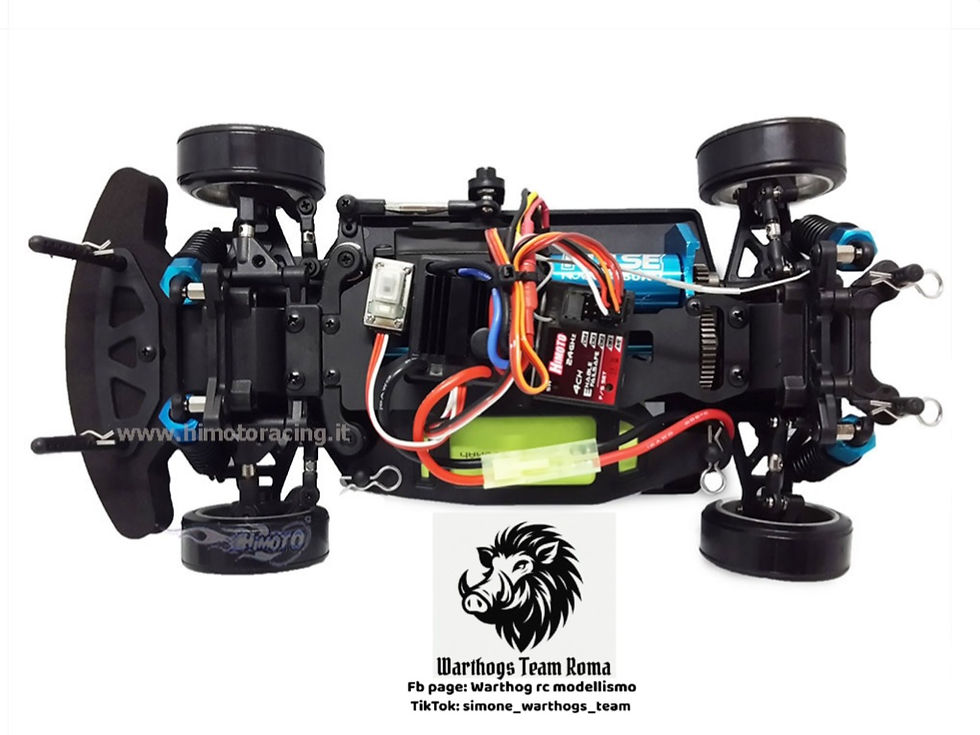 Miniatura: Drift brushless elettrica 2.4 gHz Himoto 1/16 4WD