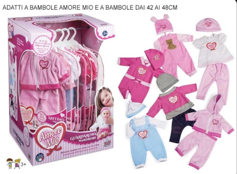 Abiti bambole "amore mio"