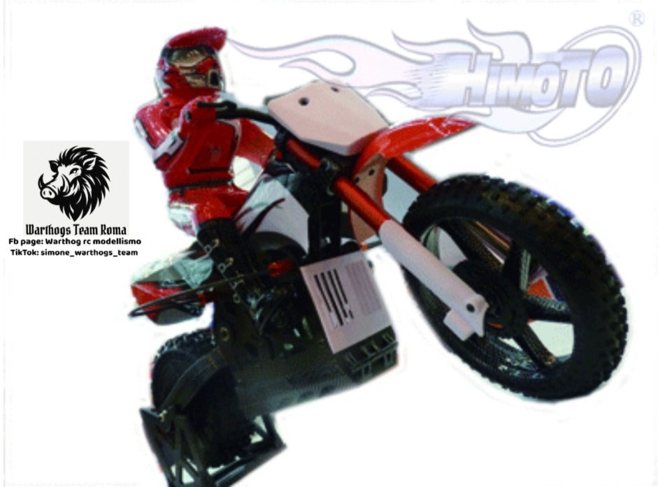 MOTOCROSS BURSTOUT BRUSHLESS HIMOTO 1/4