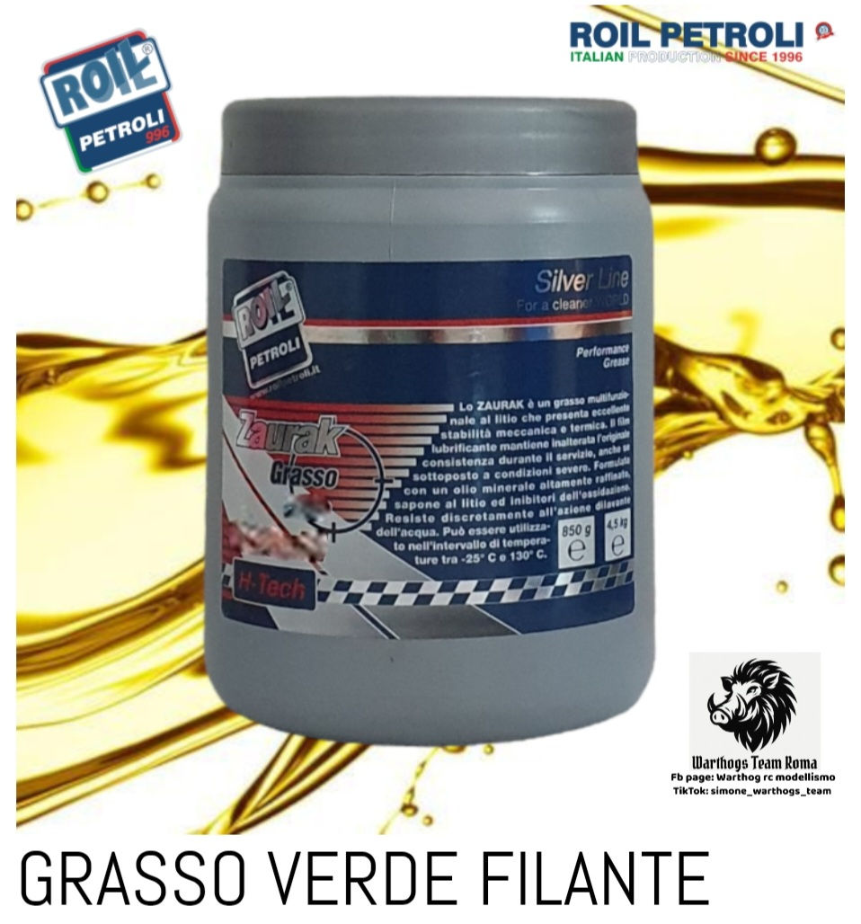 GRASSO VERDE FILANTE ROIL 850g
