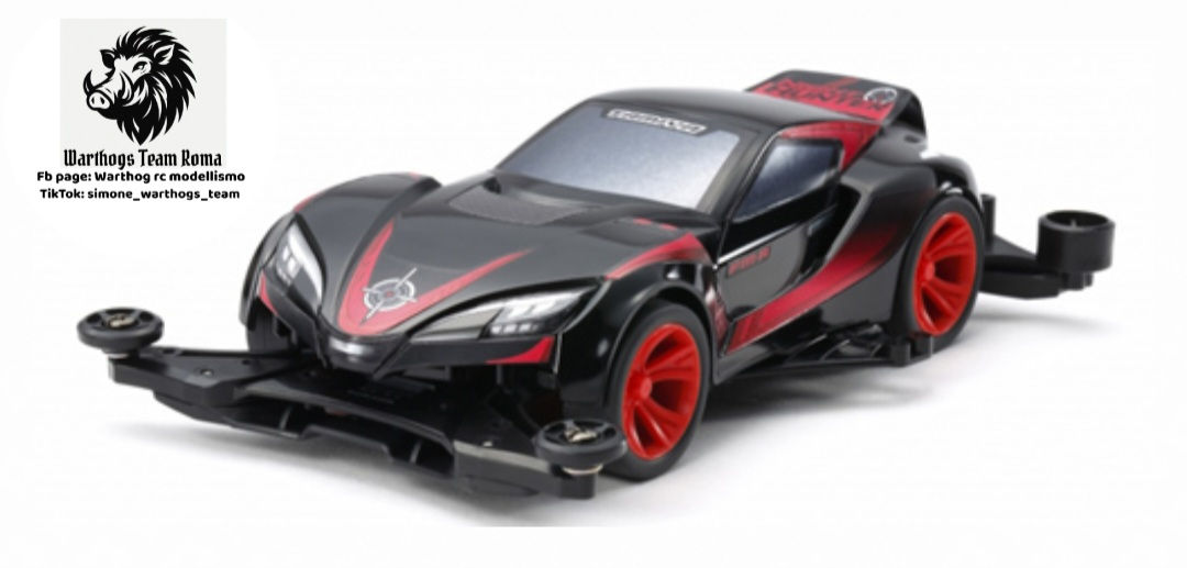 TAMIYA MINI 4WD NIGHT HUNTER Telaio FM-A