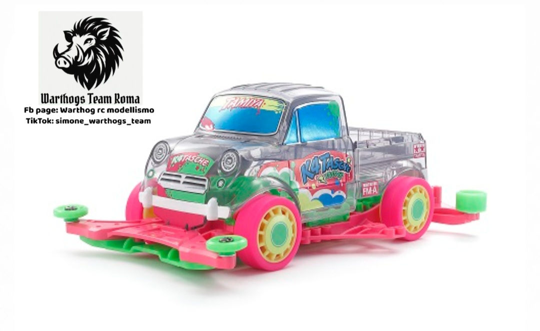 Tamiya mini 4wd K4 TASCHE VIVID SPECIAL Pink/Green) (FM-A)