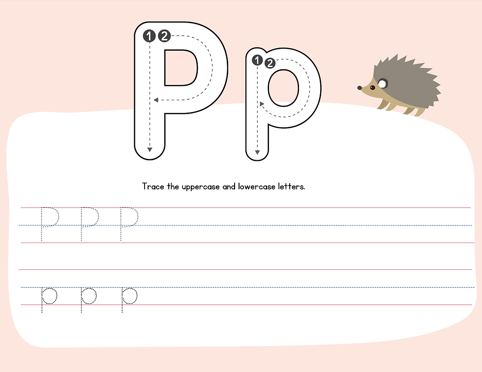 Thumbnail: Alphabet Tracing Worksheets for Kindergarten