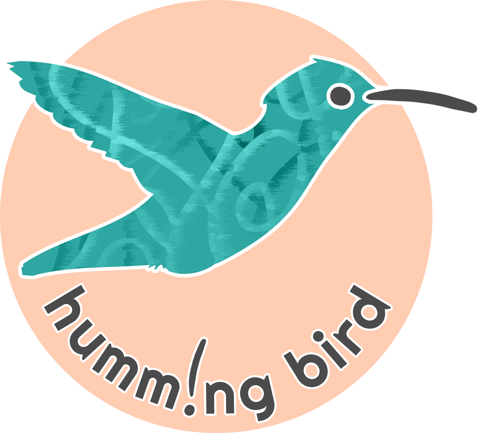 humm!ng bird Sticker