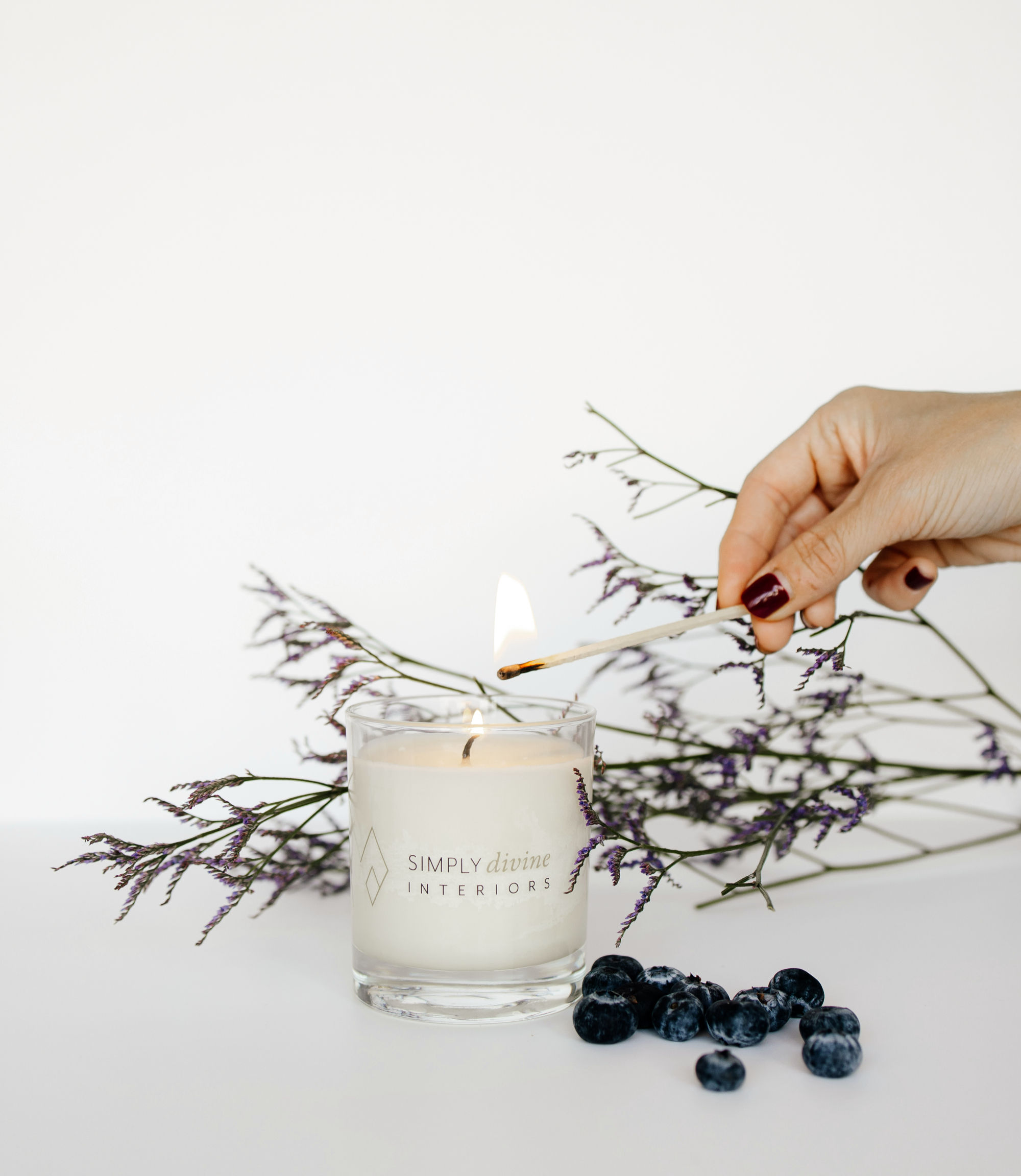 Wild Bluebell scented candle