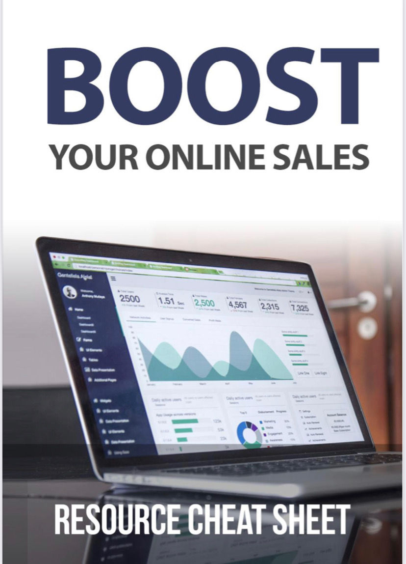 Boost Online Sales Recourse Cheat Sheet