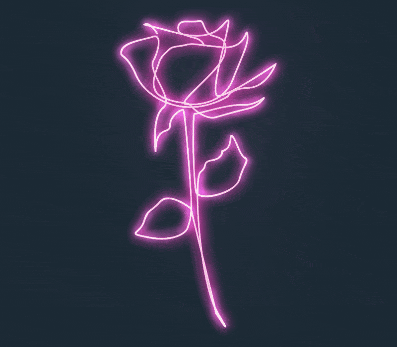 Neon sign for the Hotel Melrose boutique hotel colorado