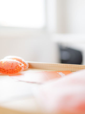 Kühlpads in Smarketing Branding Farbe