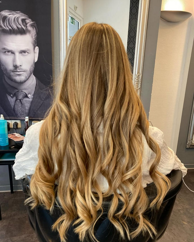 Golden Honey Balayage
