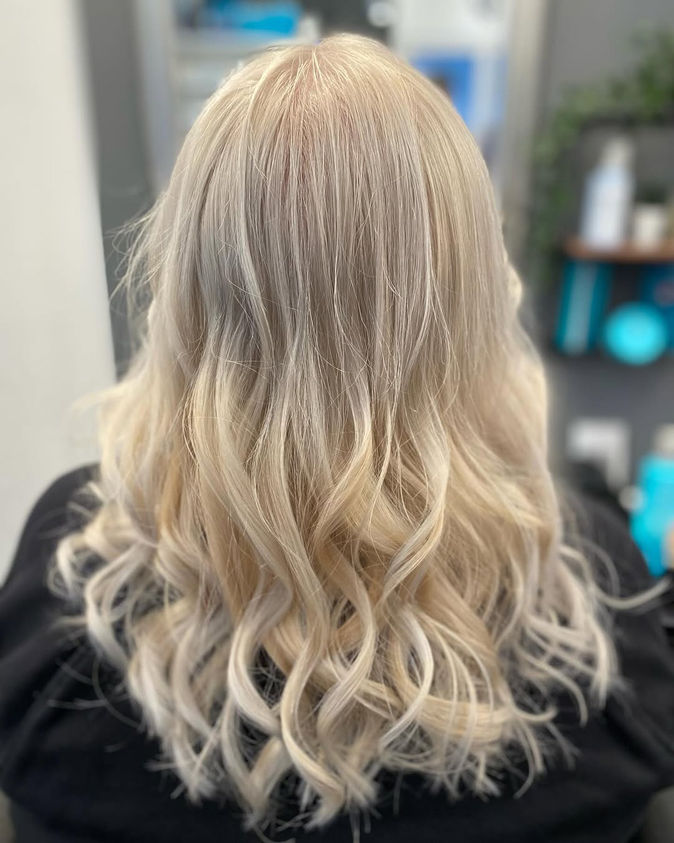 Ice Blonde Balayage