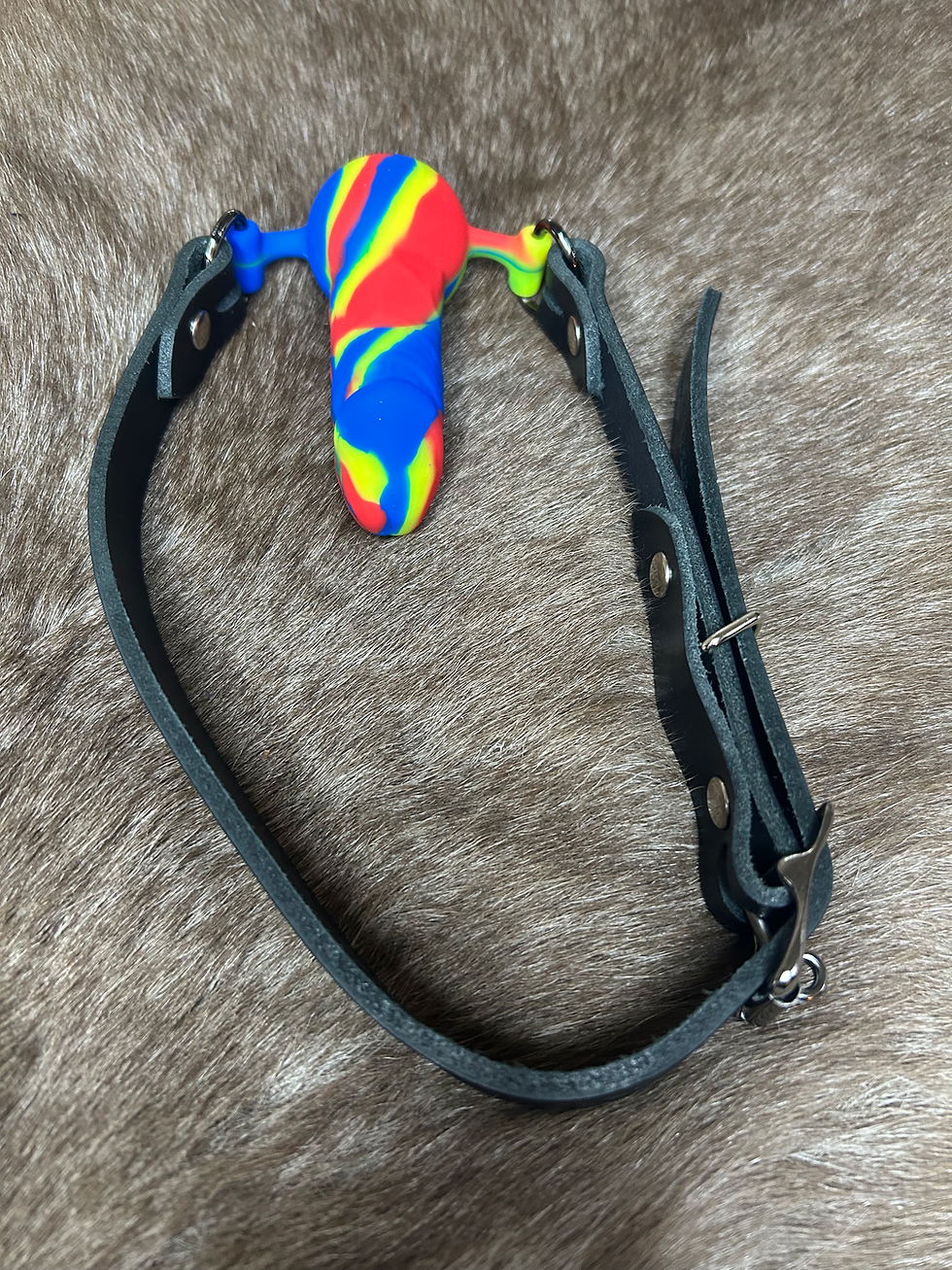 Thumbnail: 3" Penis Gag - Locking Buckle