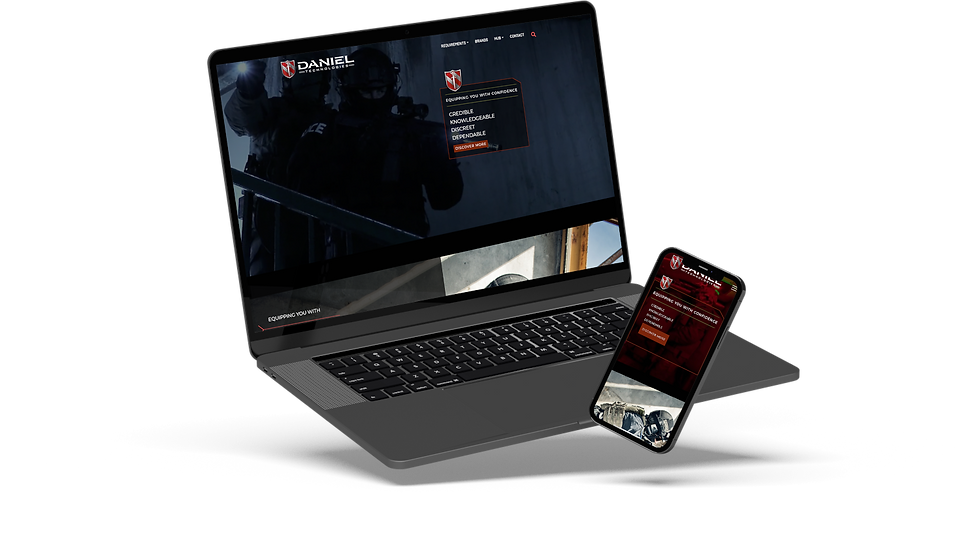 Daniel technologies website build