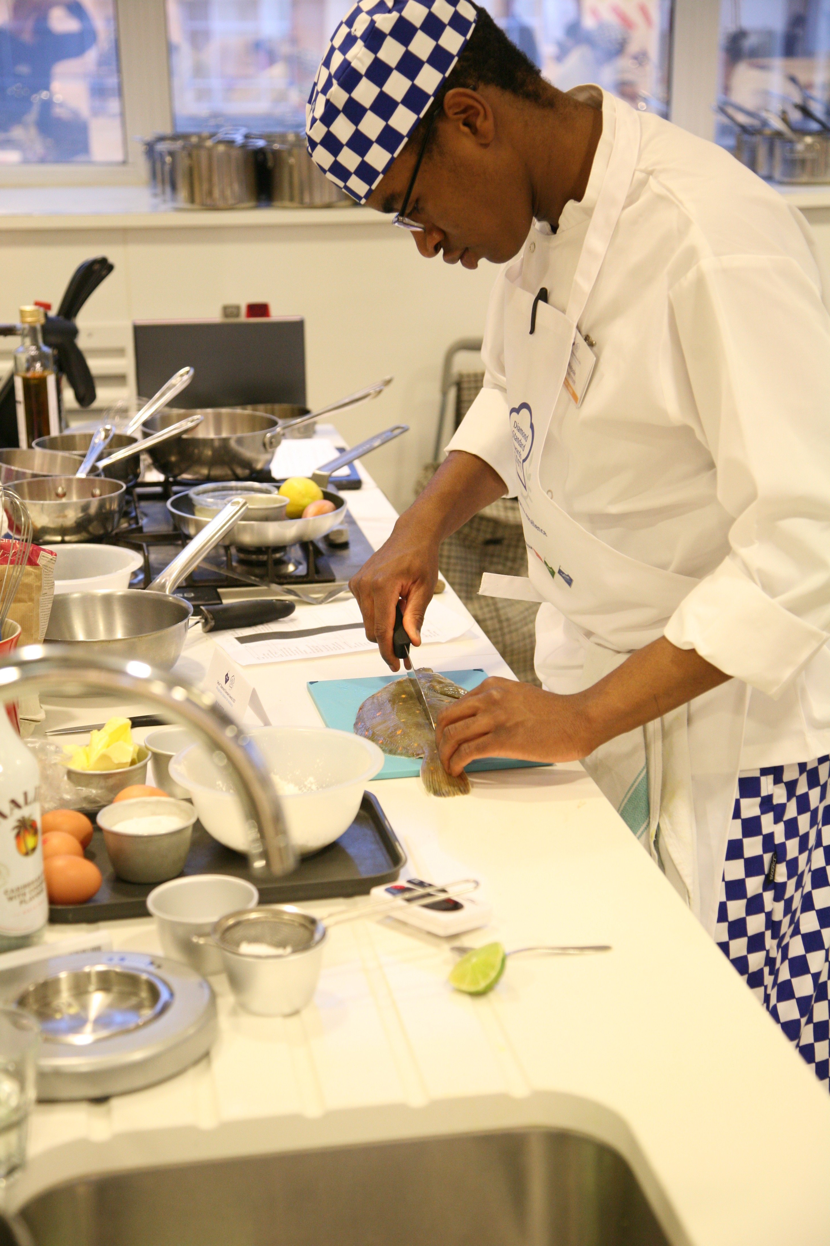 Skills Test - Prepare & Cook Fish Di