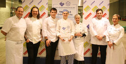 Aspiring Student Chef with Judges