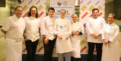 Aspiring Student Chef with Judges