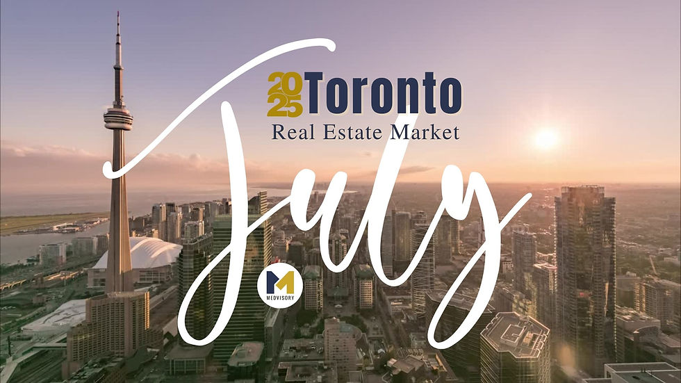 TRREB July 2025 Market