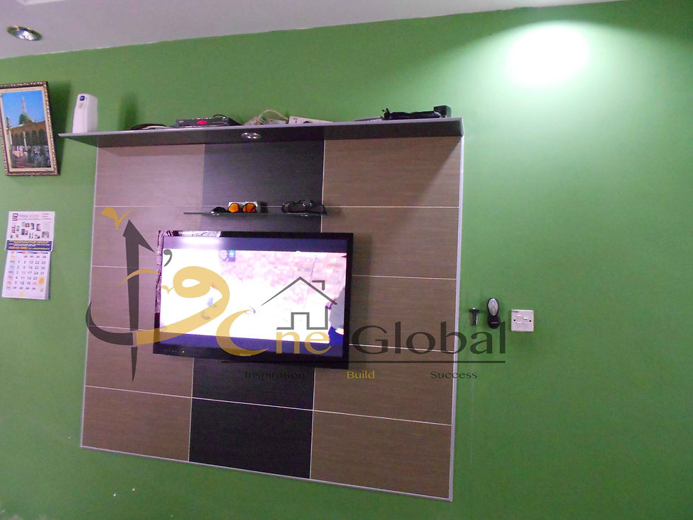 Feature Wall and Ceiling Work in Gombak, Selangor
