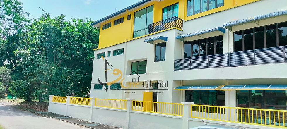 Painting the Exterior of Beaconhouse Puchong