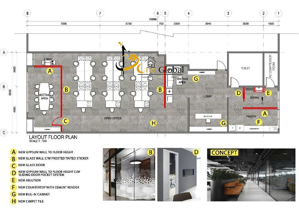 Renovation Office at Cyberjaya